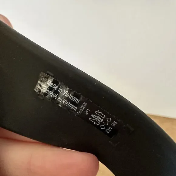 CROCS Tulum Post Toe Sandal Women’s Size 11 Black Comfort Shoe Strappy Buckle - Picture 7 of 7